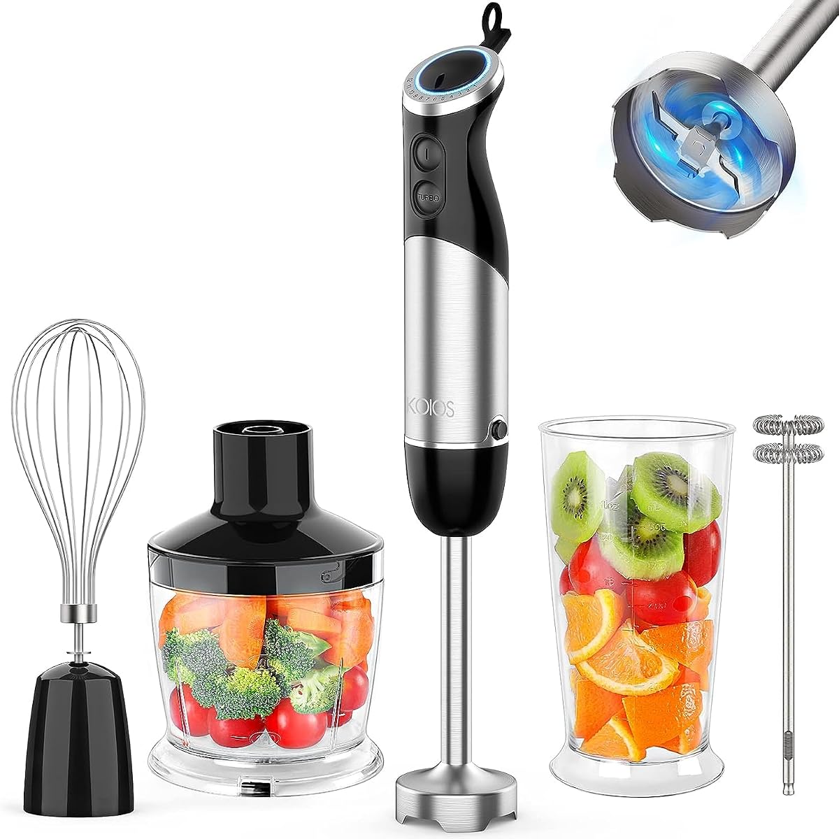 KOIOS Upgraded Immersion Blender Handheld